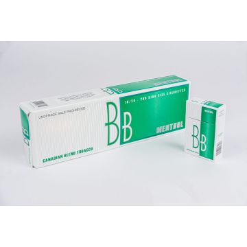 BB Menthol Cigarettes