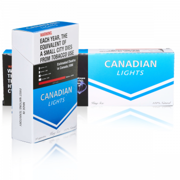 Canadian Blues  Lights Smokes (King Size)